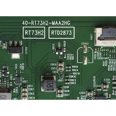 MAIN PARA SMART TV TCL 4K•QLED•UHD / NUMERO DE PARTE 08-RT73009-MA300AA / 40-RT73H2-MAA2HG / 08-RT73009-MA300AA / V8-RT73K01-LF / PANEL LVU500NDJL / MODELO 50S535 - Imagen 3